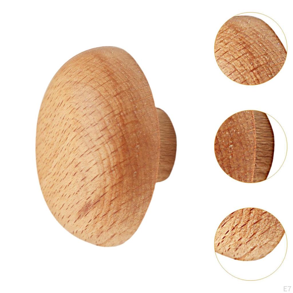 Wall Mounted Wooden Coat Hook Organizer for Home And Office