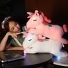 50CM Cute Glowing LED Light Unicorn Plush Toys Lovely Luminous Animal Unicorn Pillow Stuffed Dolls for Children Kids Xmas Gifts
