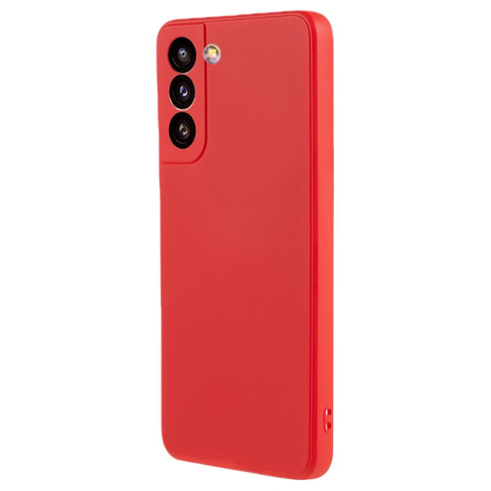 For Samsung Galaxy S21+ 5G Case Precise Cutouts TPU Fiber Lining Shockproof Phone Cover