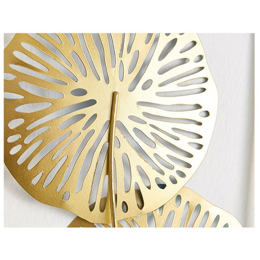 Minimalist Iron Art Pendant Nordic Style Metal Wall Art Wall Hanging Decorative  Hotel Lobby