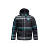 LiNing Way Of Wade Winter Warm Hooded Down Jacket Men Outerwear Black Gray AYMQ237-2