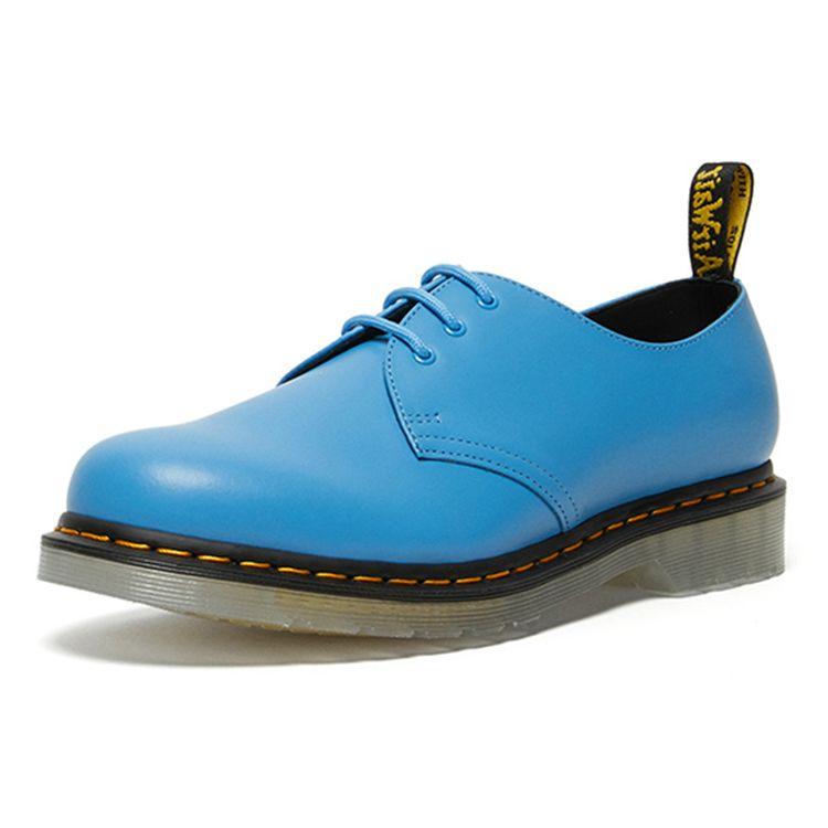 Dr. Martens 1461 British Style Fashion Casual Flat Shoes Women Shoes Blue 26936416