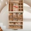 Cross-Border Jewelry Storage Box: Four-Layer Windowed Gold Drawer for Necklaces & Earrings