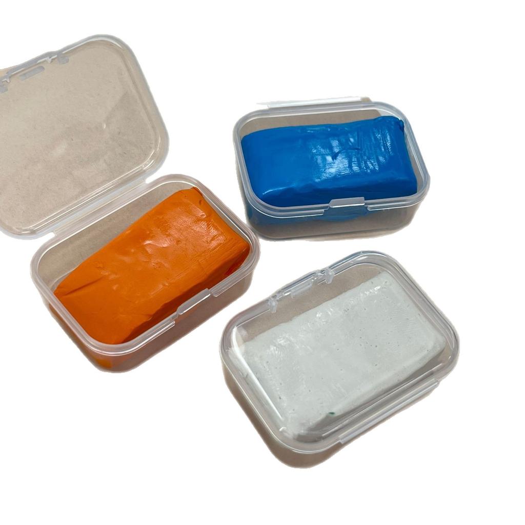 1pc Russian-style Cuticle Cleaning Clay with Quick Nail Polishing Head