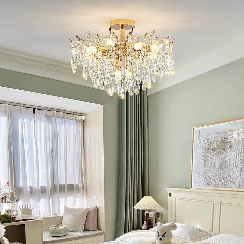 French Light Luxury Crystal Chandelier