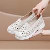 Schuhe Frühling und Sommer weiche Sohle bequem hohl vielseitig lässig Ein-Pedal Einzel-Schuhe dicke Sohle atmungsaktiv Mutter-Schuhe