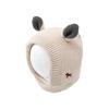 Autumn and Winter Boys and Girls Children's Hats Baby Hats Cute Cartoon Bears Plush Hats Thermal Hats Ear Protectors Knitted Hats