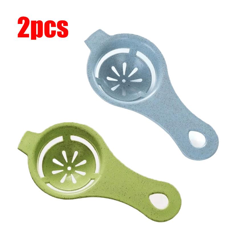 1/2/3/4pcs Stem Egg White Separator White and Yolk Filter Kitchen Baking Separator Kitchen Baked Tool Gadgets 2