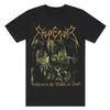 Norwegian Black Metal Rock Dark Band Cotton Tshirts Hip Hop 1991 Emperor Print Tee Men Women Retro Comfortable Loose Streetwear