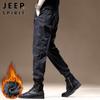 JEEP SPIRIT Men's Fleece-Lined Winter Jogger Pants