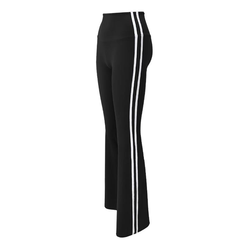 Women's High-Waist Striped Flare Yoga Pants
