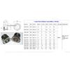 1-1/4"-11.5 NPT 304 Stainless Steel Oil Sight Glass,Viewports,Level Window For Air Compressor Gearbox Vacuum Pump