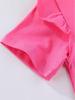 2026 Summer Short-Sleeved Embroidered Girls' T-Shirt