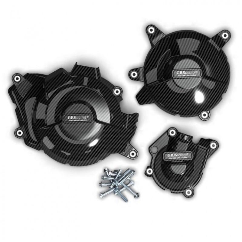 GBRacing Engine Guard Cover Set BMW F800 GS Crash Protection Side Covers Water Transfer Print