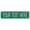 Custom Aluminum Street Sign, Metal Foil, Personalized Name, Indoor/Outdoor, Multi-Scene Wall Decor