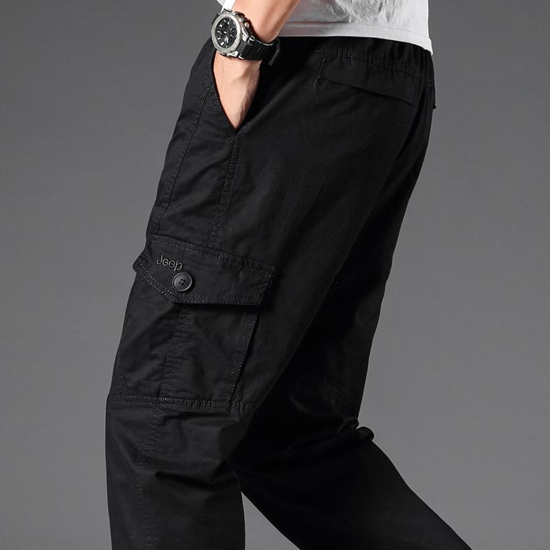 Pánské kalhoty Cargo Pánské Bavlněné overaly Outdoorové kalhoty Velká velikost 6XL Oblečení Camo Turistické kalhoty