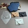 Sturdy Carbon Steel Envelope Craft Die for Craft Cards Labels and Scrapbooking