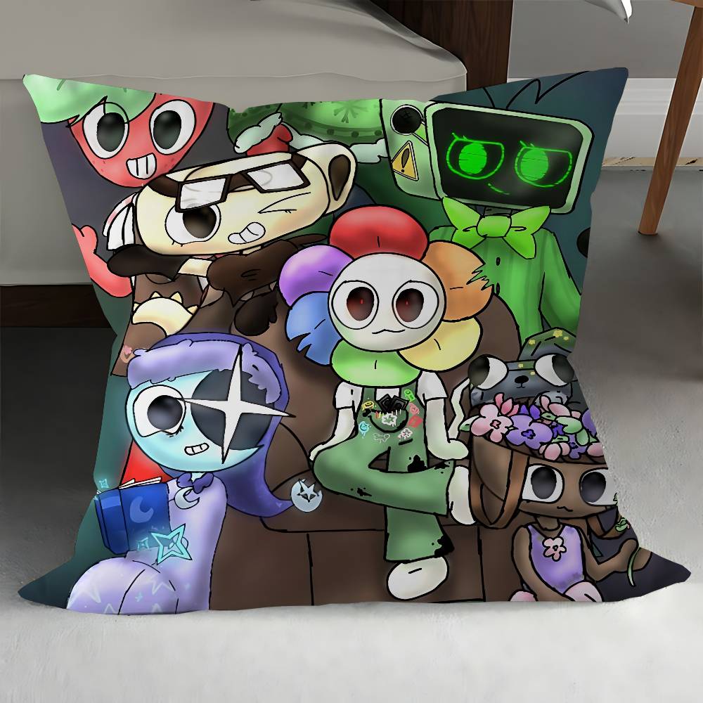 Игра D-Dandys W-World Подушка Подарок Домашний Офис Декоративная Подушка Спальня Диван Автомобильная Наволочка 12x12Inch