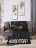 Warm Soft Flannel Throw Blanket for Kids Boys Girls  Airplane Travel Leon Kennedy Resident Evil Design Funny Sofa Bed Cover Beds