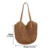 Shoulder Bag Weave Straw Bag Tote Bag Beach Bag Casual Raffia Bag  Summer