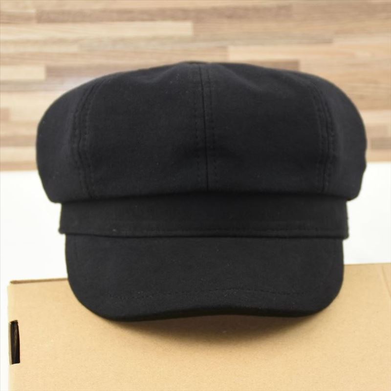 Hardcore Cotton Octagonal Hat Autumn Winter Casual Women's Big Head Circumference Small
