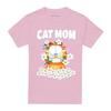 Garfield Unisex Adult Cat Mom Flowers Mothers Day T-Shirt