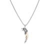 Men's Trendy Retro Wolf Tooth Pendant Necklace - Versatile Hip Hop Clavicle Chain Accessory