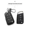 Key Case for Volkswagen: Compatible with 2017+ Magotan, Golf B8, Passat, Tiguan, Lavida, Bora - Genuine Leather