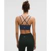 Lululemon Like A Cloud Longline BrA  Light Support  B C Cup CluB Blue