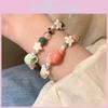 Sweet Vacation Starfish Beaded Bracelet For Women With Shell Accents And Handmade Crafting