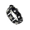 Nieuwe Punk Donkere PU Armband Voor Vrouwen Mannen Hip Hop Rock Ketting Meerlaagse Armband Trend Retro Gotische Sieraden Danser Accessoires