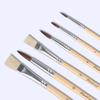12pcs Soft Fiber Nylon Painting Pen Lightweight Hook Line Pen Easy To Clean Paint Brush Set  School