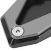 TUORE Foot Pad Support Plate Safety Guarantee Motorcycle Side Stand Plate for S1000RR S1000R 2019-2022 (Titanium)