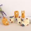 Cat Cell Phone Tablet Holder Pen Holder Pen Holder Eyeglasses Holder Home Decor Resin Craft Ornaments Cat Decoration Collectible