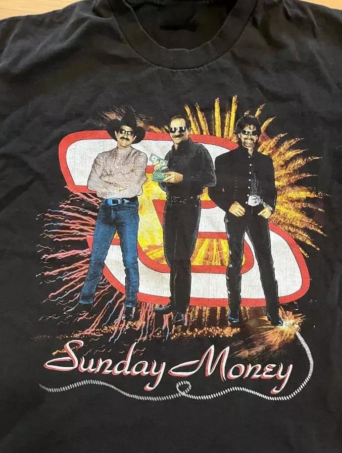 

Brooks & Dunn Dale Earnhardt Sunday Money Shirt Men Women Cotton Tee 2XL