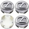 4 buc logo vechi 62mm Lexus emblemă auto 3D Capac Centru Jantă auto Accesorii styling autocolant protecție praf jantă auto