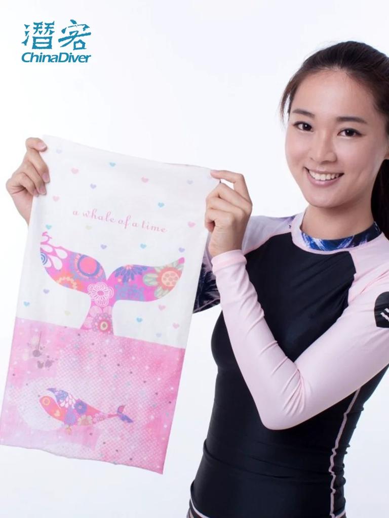 Oceanarium Diving Headscarf Ocean-Themed Outdoor Travel Sports Sun Protection Neck Scarf Cute Surfing Headband
