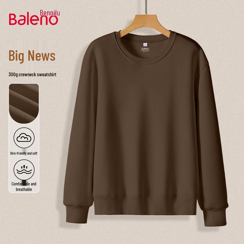 

Baleno Men s Solid Crew Neck Sweatshirt L