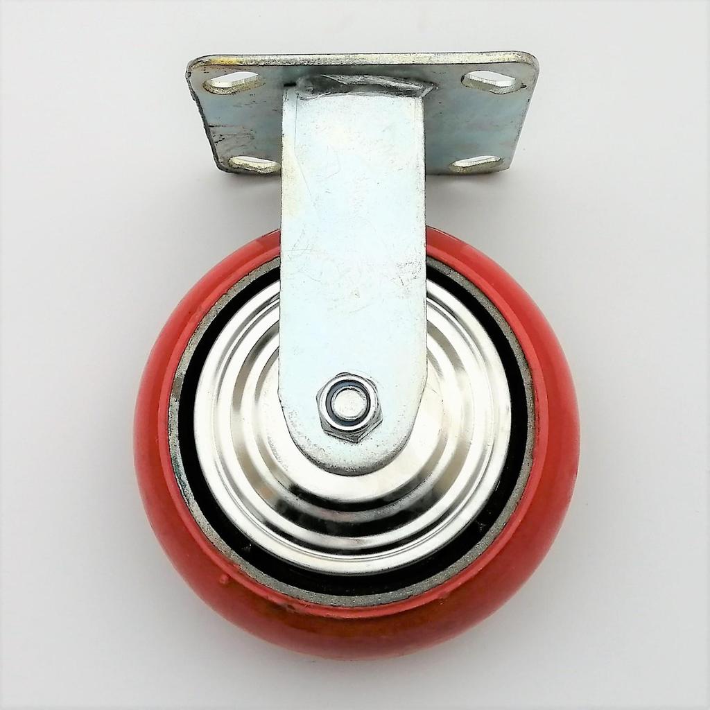 Heavy Duty Korean Style Swivel Caster with Iron Core and Polyurethane Wheel