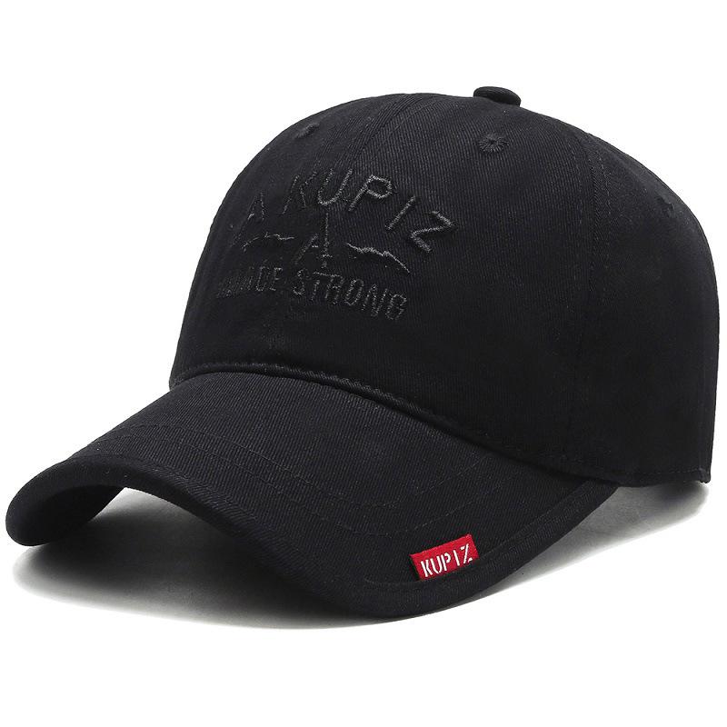 New Hat Men's Korean Fashion Baseball Cap Men's Autumn and Winter Soft Top Cap Outdoor Sunshade Sun Protection Cap