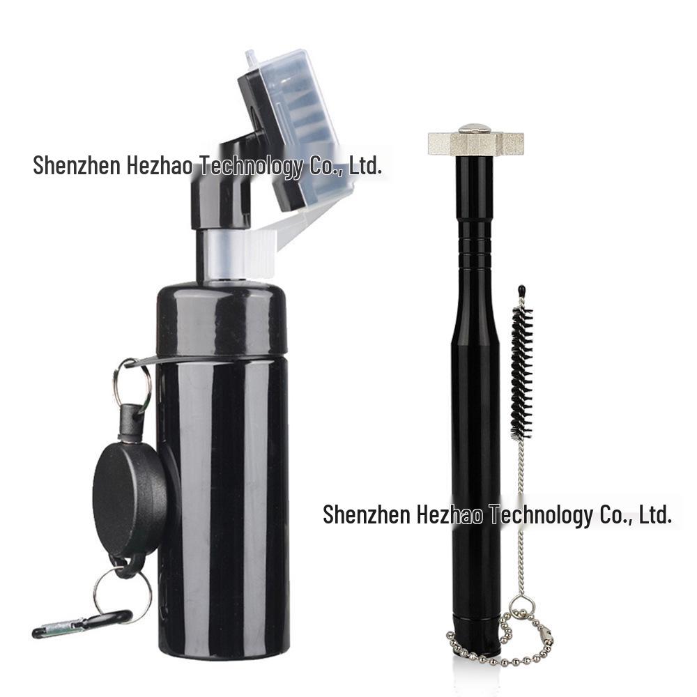 Multifunctional Golf Club & Ball Cleaning Brush with Spray Bottle