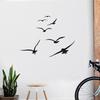 Een zwerm zeevogels muurstickers woonkamer slaapkamer thuis achtergrond diy decoratie muurschilderingen stickers gesneden stickers