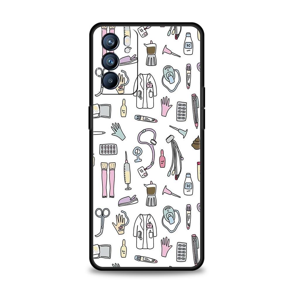 Greys Anatomy Phone Case For Oppo Reno 13 12 11 10 7 F Find X5 X6 A98 A80 A79 A78 A57 A54 A31 A17 Pro 5G Soft TPU Cover Fundas