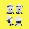 Siffrin Cartoon Plush Doll With Pp Cotton Filling For Kids And Fans