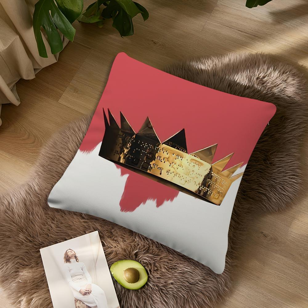 

Singer RRIHANNAs Pillow Case Living Room Accent Couch Back Support Square Lounge Restful Nap Companion  40X40cm