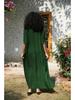 2024 Cotton Embroidered Vacation Plus Size Beach Dress Cover-up