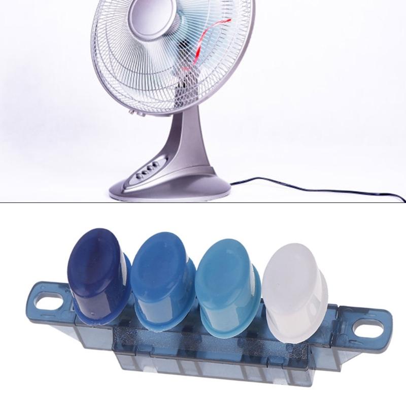 Plastic Desktop Fan Ellipsoidal Shape Plan 4 Function Selectors 3 Air Approaches Low Noise Energy Saving Suitable For Study Room Dorm