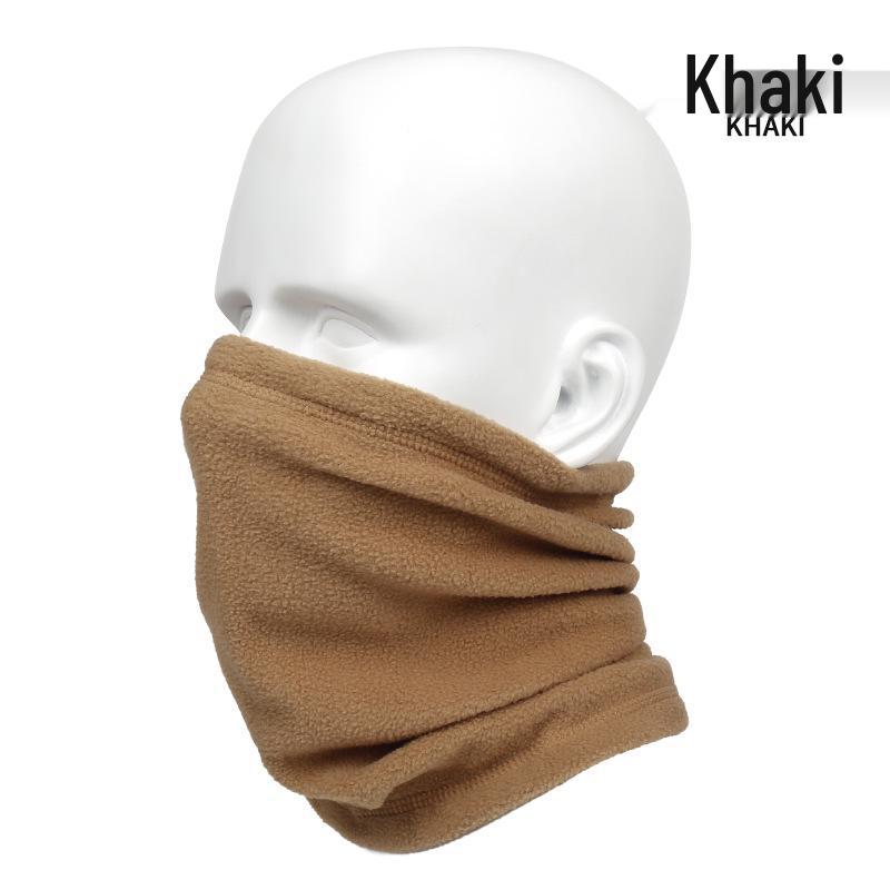 Windproof Fleece Neck Gaiter: Multifunctional Warm Face Mask for Outdoor Sports
