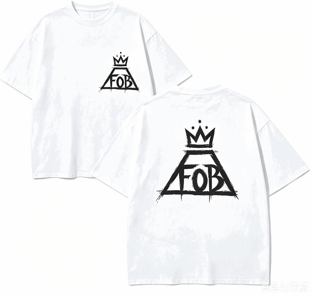 Fall Out Boy Für Fan Geschenk T-Shirt Unisex Unisex Harajuku Oversizedunisex Kurzarm Streetwear Hohe Qualität Paare Bequem