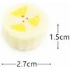 Avivilea Fake Fruit Slices Simulation Banana Slice Artificial Banana Blocks for Home Table Cabinet Display Decor 10Pcs (Yellow), 1inch